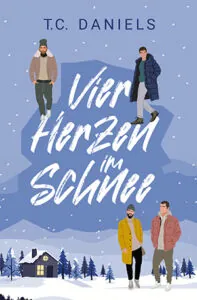 Buchcover von Vier Herzen im Schnee von T.C. Daniels